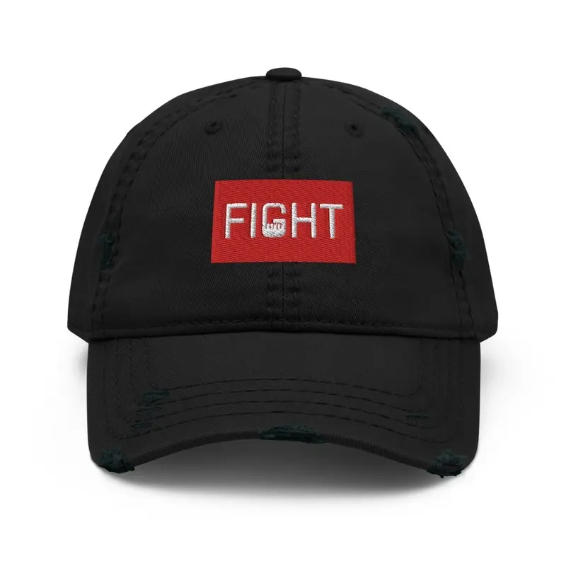 Fight Fisted Distressed Hat